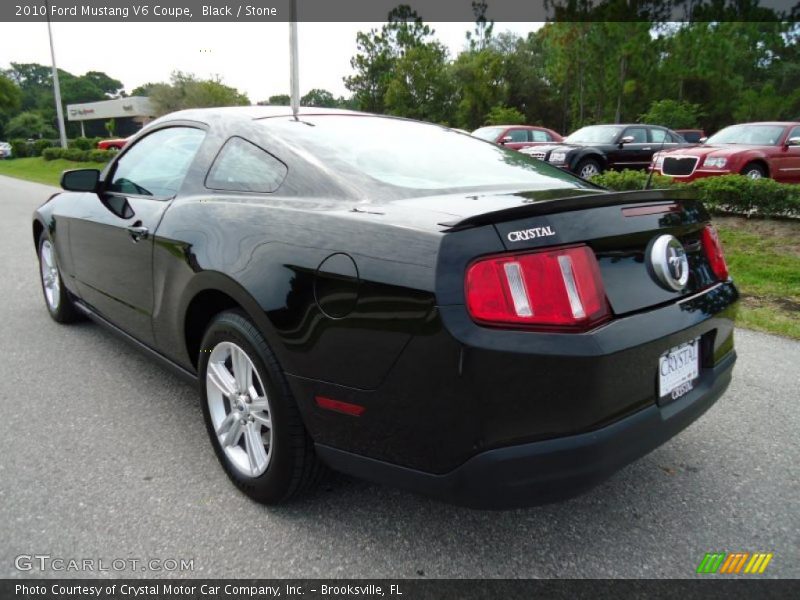 Black / Stone 2010 Ford Mustang V6 Coupe