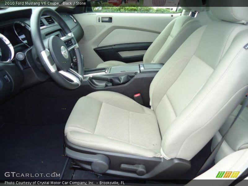 Black / Stone 2010 Ford Mustang V6 Coupe