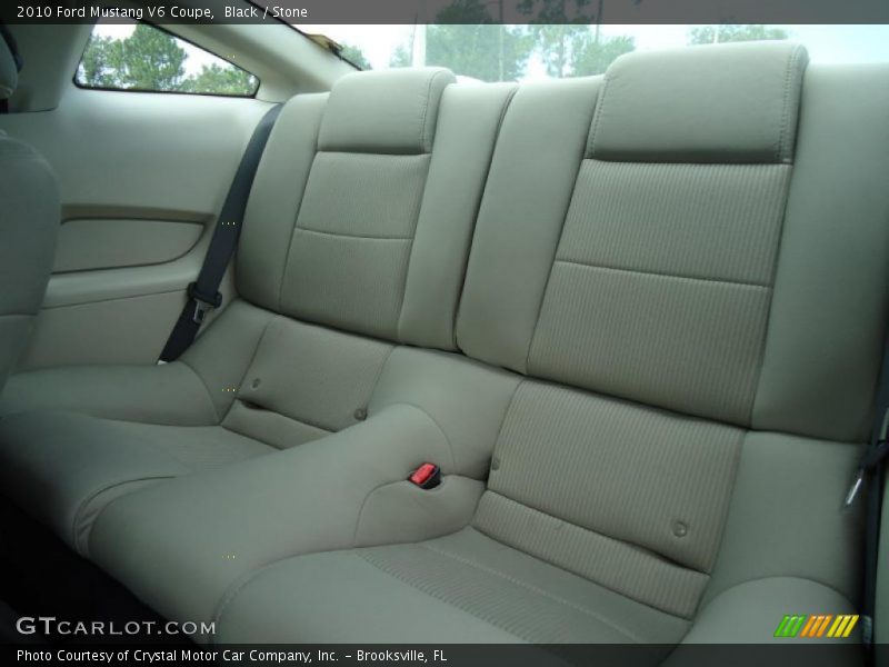 Black / Stone 2010 Ford Mustang V6 Coupe