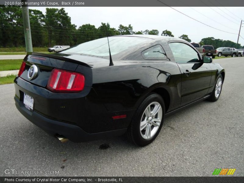 Black / Stone 2010 Ford Mustang V6 Coupe