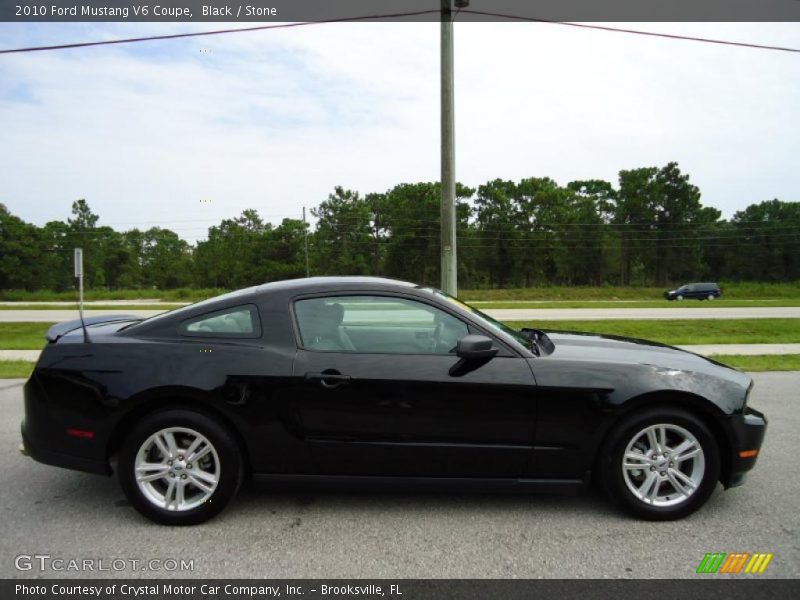 Black / Stone 2010 Ford Mustang V6 Coupe