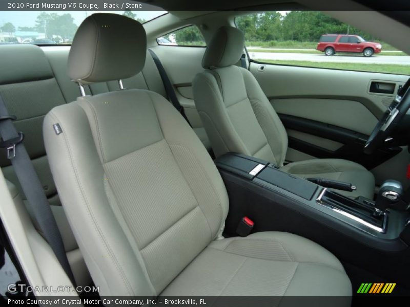 Black / Stone 2010 Ford Mustang V6 Coupe
