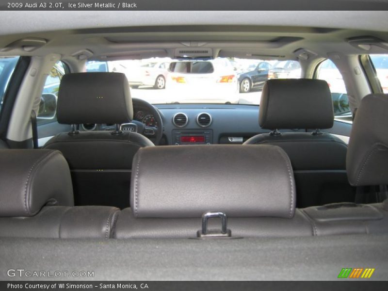 Ice Silver Metallic / Black 2009 Audi A3 2.0T