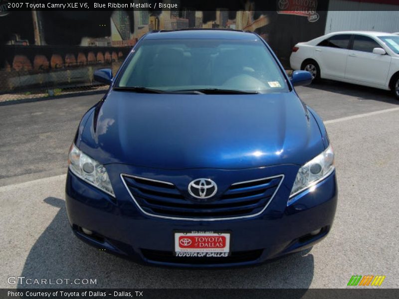 Blue Ribbon Metallic / Bisque 2007 Toyota Camry XLE V6