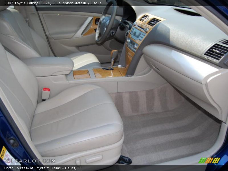 Blue Ribbon Metallic / Bisque 2007 Toyota Camry XLE V6