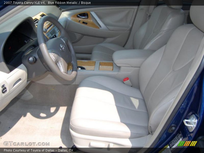 Blue Ribbon Metallic / Bisque 2007 Toyota Camry XLE V6