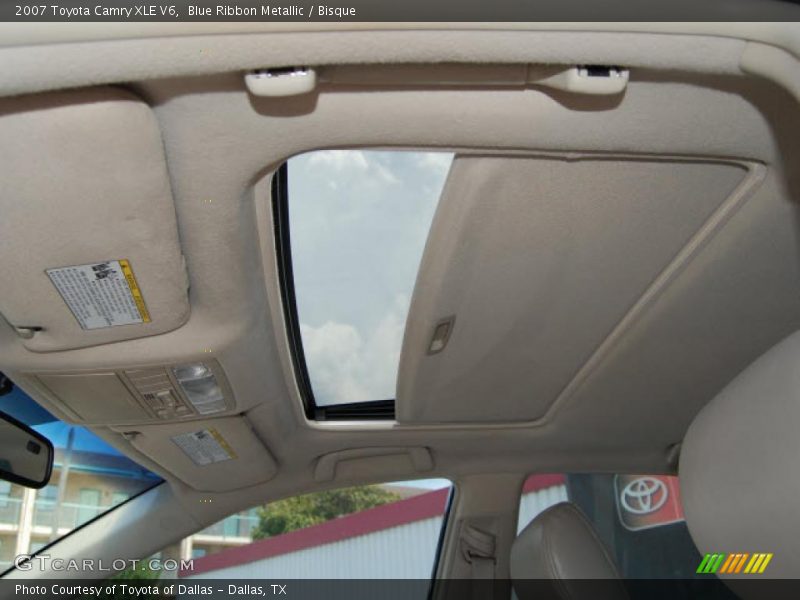 Blue Ribbon Metallic / Bisque 2007 Toyota Camry XLE V6