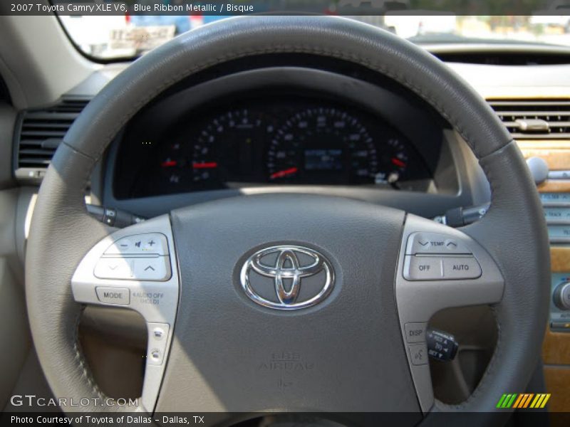Blue Ribbon Metallic / Bisque 2007 Toyota Camry XLE V6