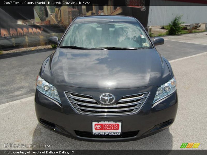 Magnetic Gray Metallic / Ash 2007 Toyota Camry Hybrid