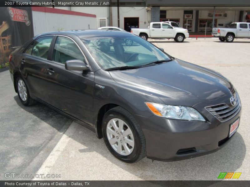 Magnetic Gray Metallic / Ash 2007 Toyota Camry Hybrid