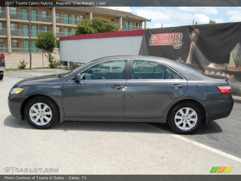 Magnetic Gray Metallic / Ash 2007 Toyota Camry Hybrid