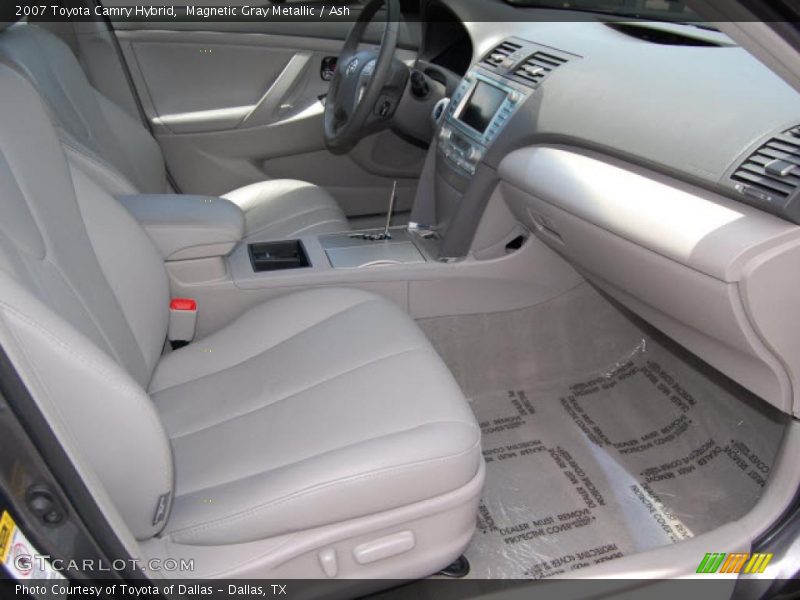 Magnetic Gray Metallic / Ash 2007 Toyota Camry Hybrid