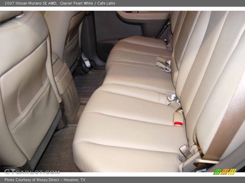 Glacier Pearl White / Cafe Latte 2007 Nissan Murano SE AWD