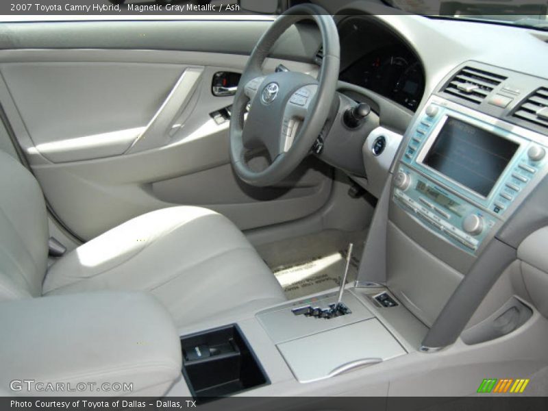 Magnetic Gray Metallic / Ash 2007 Toyota Camry Hybrid