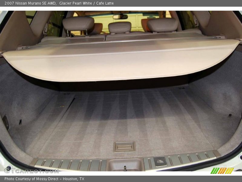 Glacier Pearl White / Cafe Latte 2007 Nissan Murano SE AWD