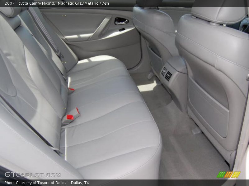 Magnetic Gray Metallic / Ash 2007 Toyota Camry Hybrid