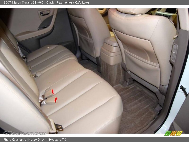 Glacier Pearl White / Cafe Latte 2007 Nissan Murano SE AWD