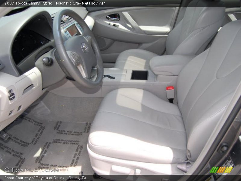 Magnetic Gray Metallic / Ash 2007 Toyota Camry Hybrid