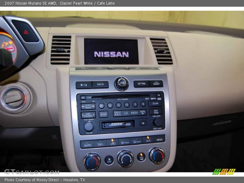Glacier Pearl White / Cafe Latte 2007 Nissan Murano SE AWD