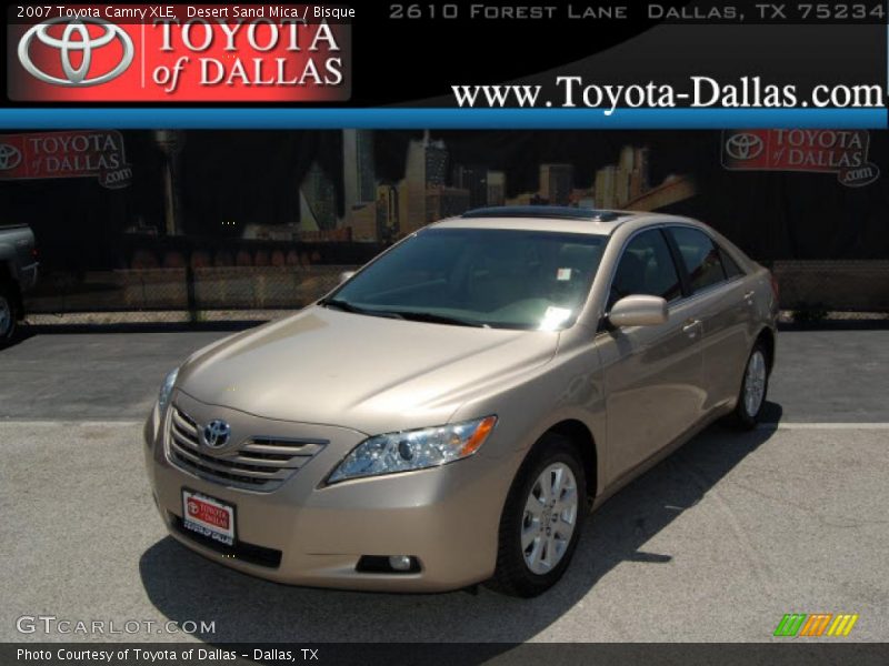 Desert Sand Mica / Bisque 2007 Toyota Camry XLE