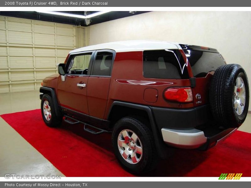 Brick Red / Dark Charcoal 2008 Toyota FJ Cruiser 4WD