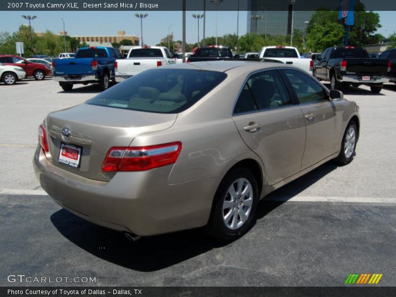 Desert Sand Mica / Bisque 2007 Toyota Camry XLE