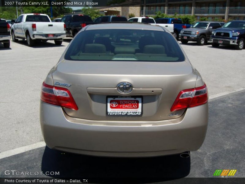 Desert Sand Mica / Bisque 2007 Toyota Camry XLE