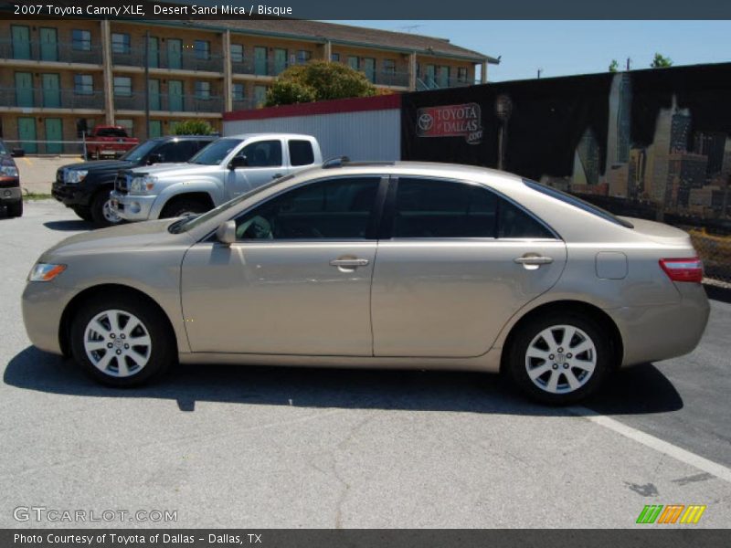 Desert Sand Mica / Bisque 2007 Toyota Camry XLE