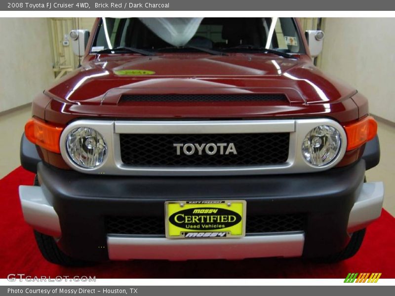 Brick Red / Dark Charcoal 2008 Toyota FJ Cruiser 4WD