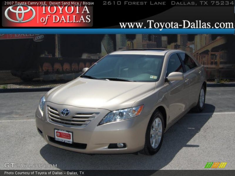 Desert Sand Mica / Bisque 2007 Toyota Camry XLE