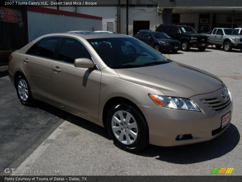 Desert Sand Mica / Bisque 2007 Toyota Camry XLE