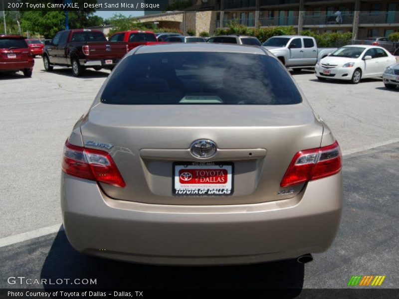 Desert Sand Mica / Bisque 2007 Toyota Camry XLE