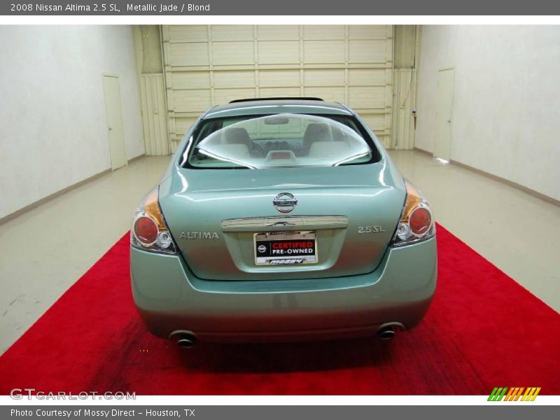 Metallic Jade / Blond 2008 Nissan Altima 2.5 SL