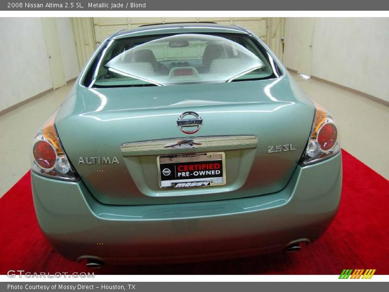 Metallic Jade / Blond 2008 Nissan Altima 2.5 SL