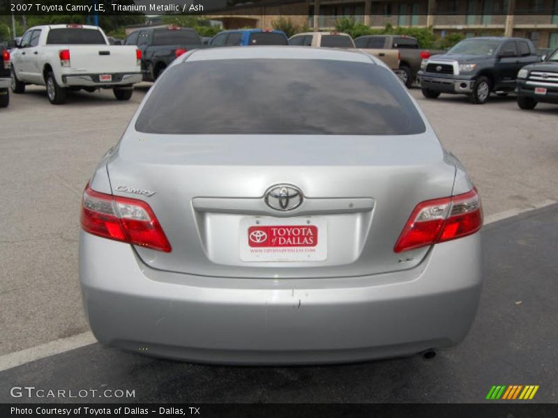 Titanium Metallic / Ash 2007 Toyota Camry LE