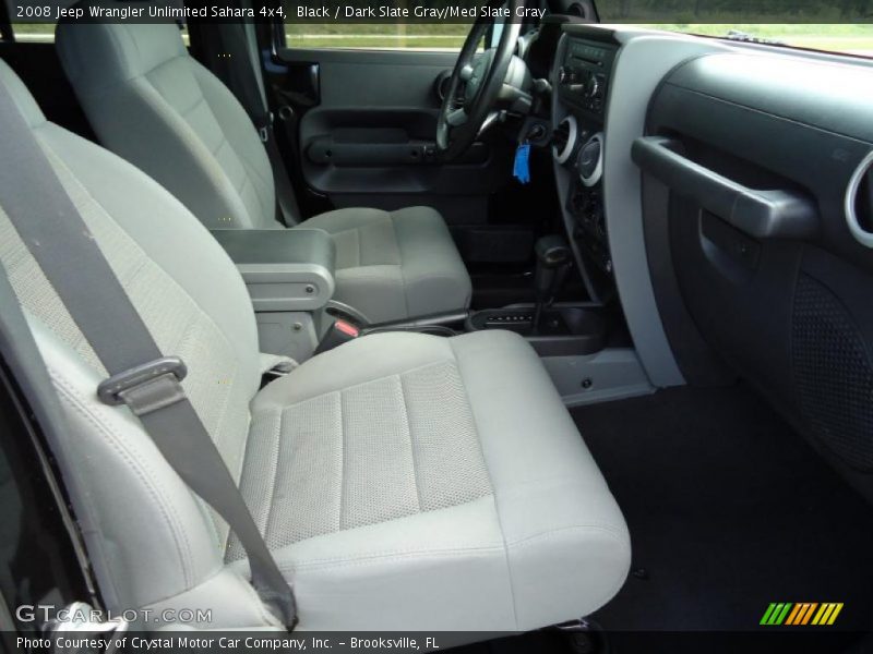 Black / Dark Slate Gray/Med Slate Gray 2008 Jeep Wrangler Unlimited Sahara 4x4