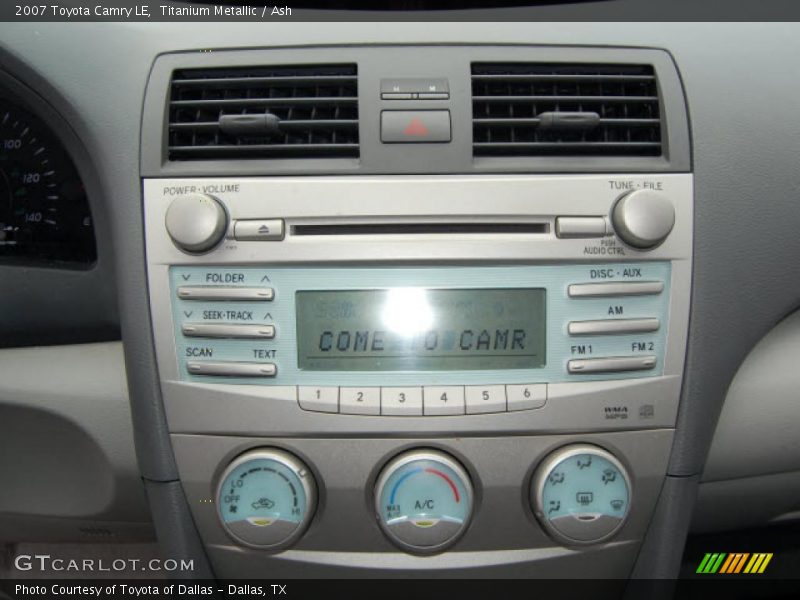 Titanium Metallic / Ash 2007 Toyota Camry LE
