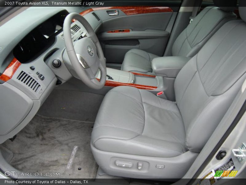 Titanium Metallic / Light Gray 2007 Toyota Avalon XLS