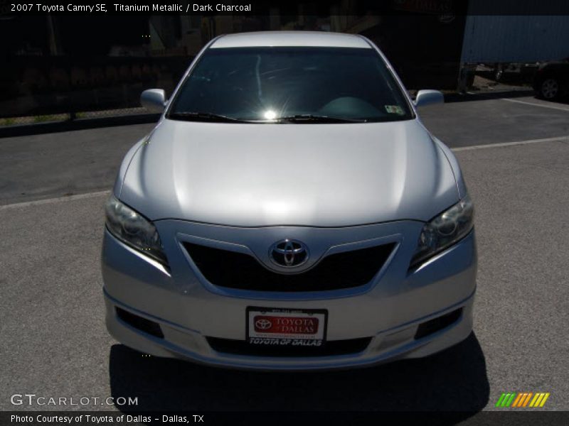 Titanium Metallic / Dark Charcoal 2007 Toyota Camry SE