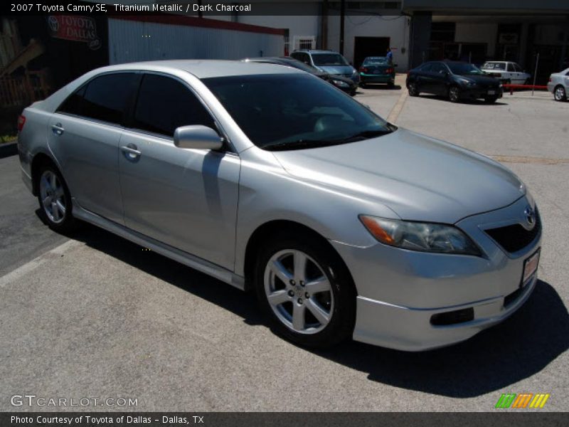 Titanium Metallic / Dark Charcoal 2007 Toyota Camry SE