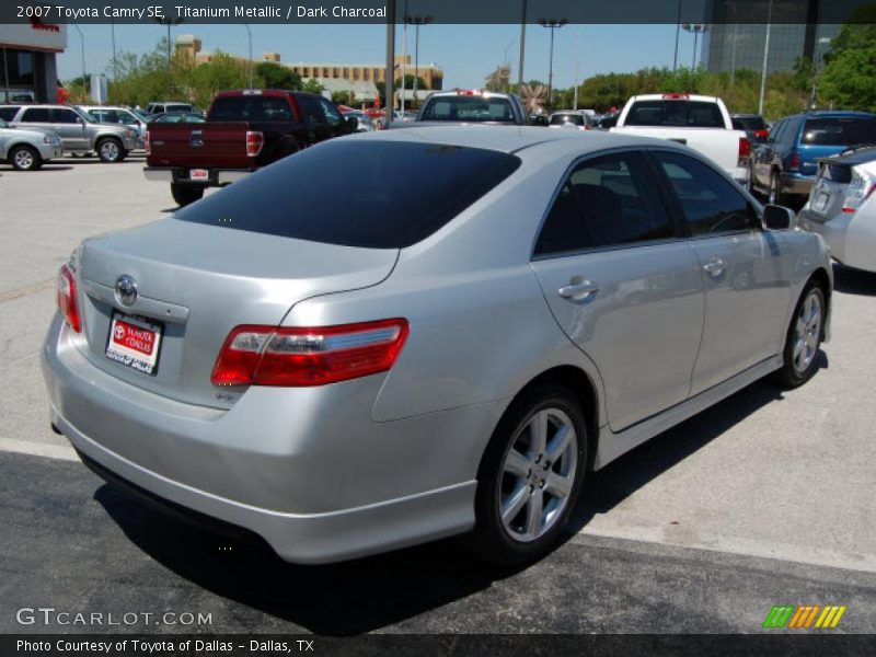 Titanium Metallic / Dark Charcoal 2007 Toyota Camry SE