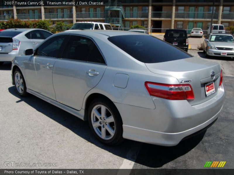 Titanium Metallic / Dark Charcoal 2007 Toyota Camry SE