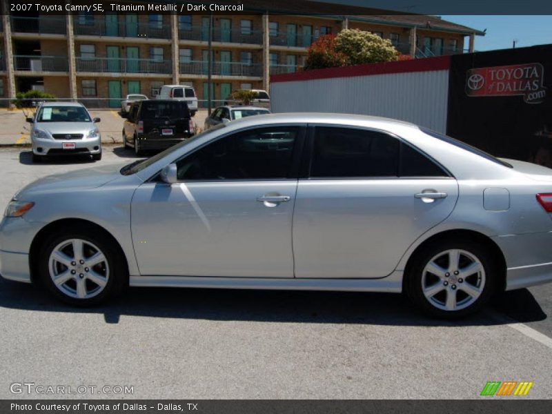 Titanium Metallic / Dark Charcoal 2007 Toyota Camry SE