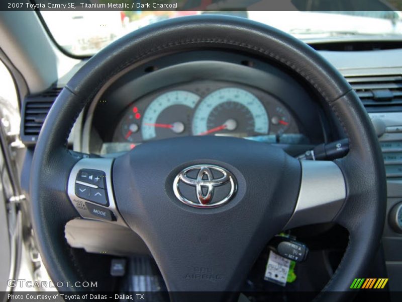 Titanium Metallic / Dark Charcoal 2007 Toyota Camry SE