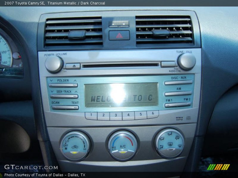 Titanium Metallic / Dark Charcoal 2007 Toyota Camry SE