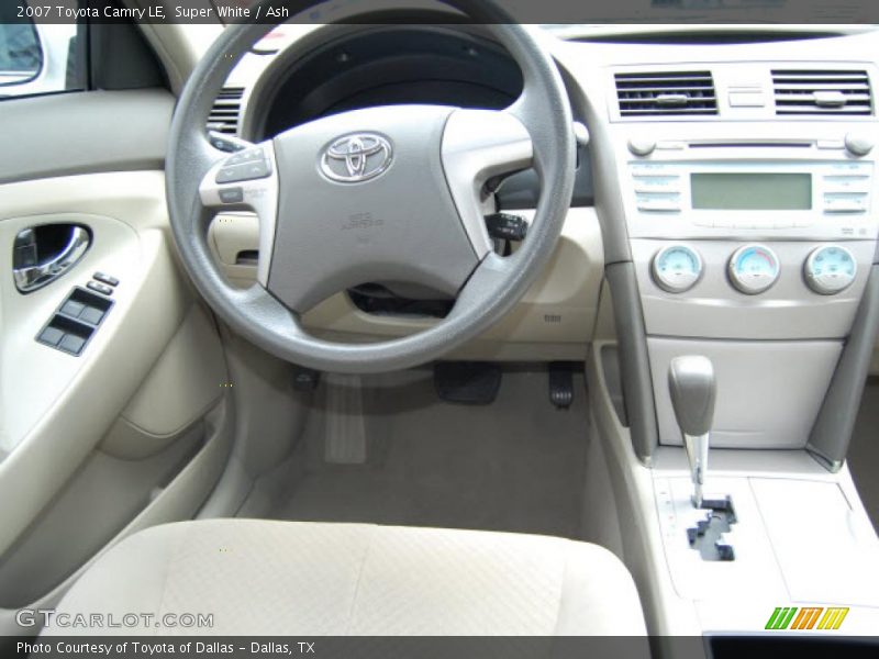 Super White / Ash 2007 Toyota Camry LE