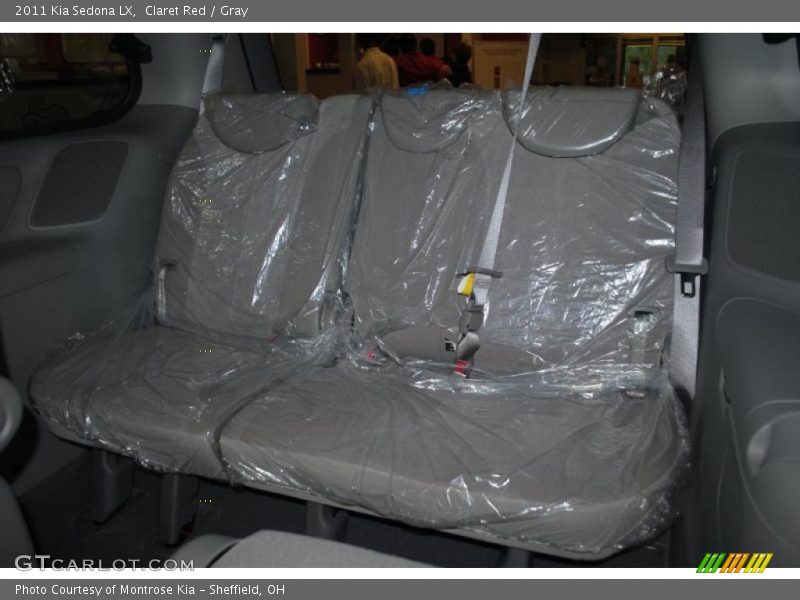 Claret Red / Gray 2011 Kia Sedona LX