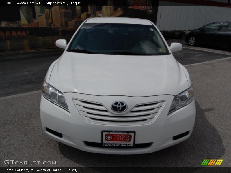 Super White / Bisque 2007 Toyota Camry LE