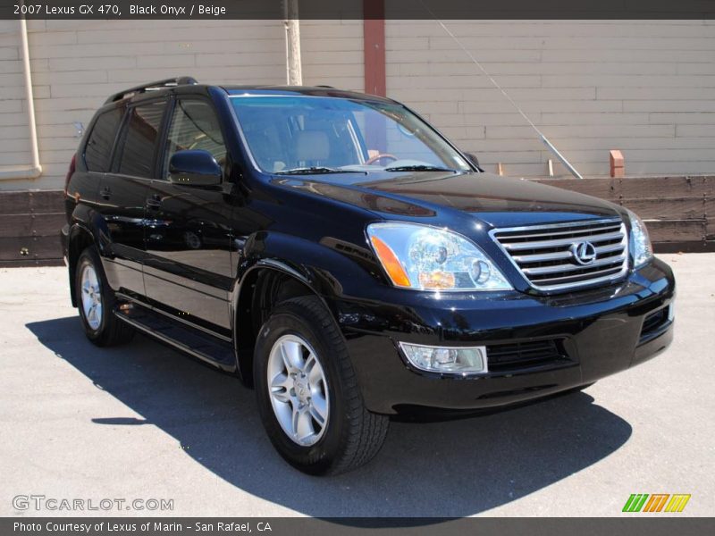 Black Onyx / Beige 2007 Lexus GX 470