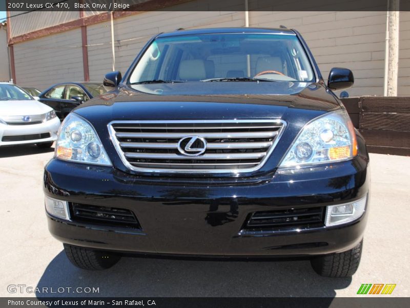 Black Onyx / Beige 2007 Lexus GX 470